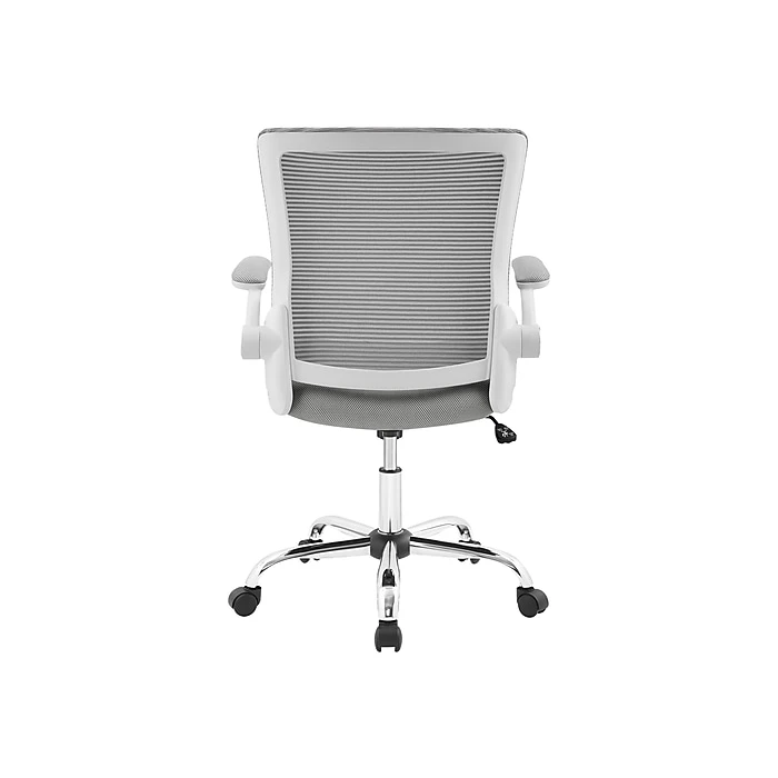 Serta Works Creativity Mesh Back Polyester Computer And Desk Chair, Gray (CHR10023B) 5 Serta Works Creativity Mesh Back Polyester Computer And Desk Chair, Gray (CHR10023B) - Image 3