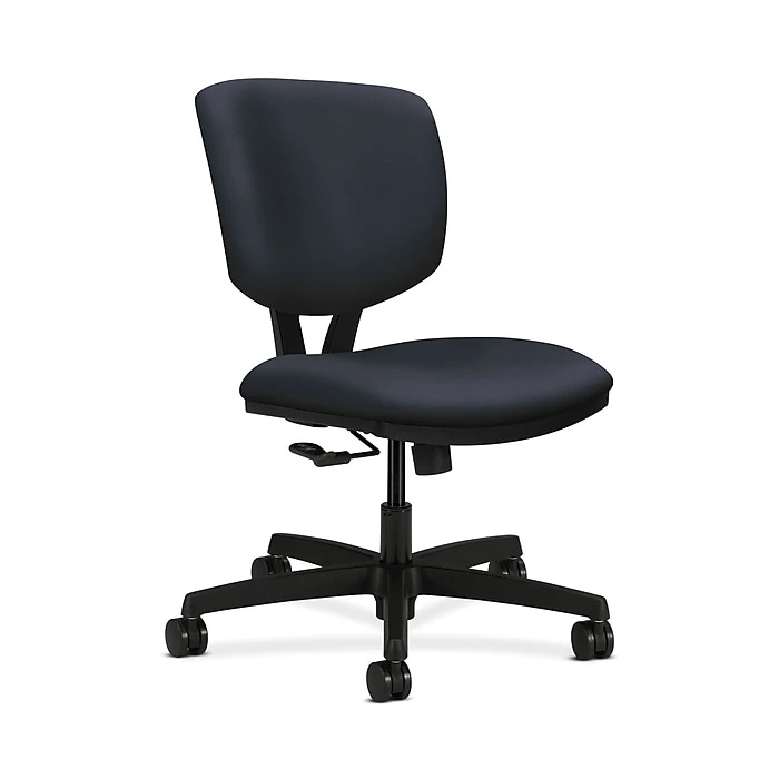 HON Volt HON5721HWP37T Fabric Office/Computer Chair, Armless, Navy 3 HON Volt HON5721HWP37T Fabric Office/Computer Chair, Armless, Navy
