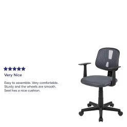 Flash Furniture Nylon Swivel Computer And Desk Chair, Gray (LF134AGY) 15 Flash Furniture Nylon Swivel Computer And Desk Chair, Gray (LF134AGY) -Cheap The Flex Chair Store unnamed file 115