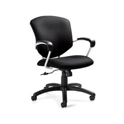Global Supra Jenny Fabric Medium Back Tilter Chair, Admiral