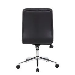 Boss Millennial Modern Faux Leather Computer And Desk Chair, Black (B330-BK) -Cheap The Flex Chair Store unnamed file 132