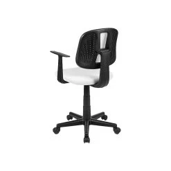 Flash Furniture Fundamentals Foam Swivel Computer And Desk Chair, Black/White (LF134AWH) -Cheap The Flex Chair Store unnamed file 141