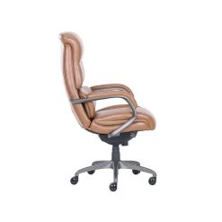 La-Z-Boy Aberdeen Ergonomic Bonded Leather Swivel Computer And Desk Chair, Camel (51545-CAM) -Cheap The Flex Chair Store unnamed file 1453