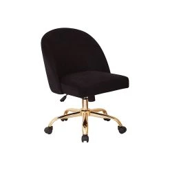 Avenue Six Layton Velvet Swivel Office Chair, Black/Gold (FL3224G-B62) -Cheap The Flex Chair Store unnamed file 1479