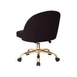 Avenue Six Layton Velvet Swivel Office Chair, Black/Gold (FL3224G-B62) -Cheap The Flex Chair Store unnamed file 1484
