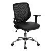 Flash Furniture Mid Back Office Chair With Mesh Back And Italian Leather Seat, Black -Cheap The Flex Chair Store unnamed file 1507