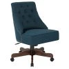 Inspired By Bassett Rebecca Office Chair With Dark Espresso Finish Base And Klein Azure Fabric (BP-REBEX-K14) -Cheap The Flex Chair Store unnamed file 1527