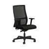HON HONIW103WP40 Ignition Fabric-Upholstered Mesh Mid-Back Office/Computer Chair, Adj. Arms, Black -Cheap The Flex Chair Store unnamed file 1545