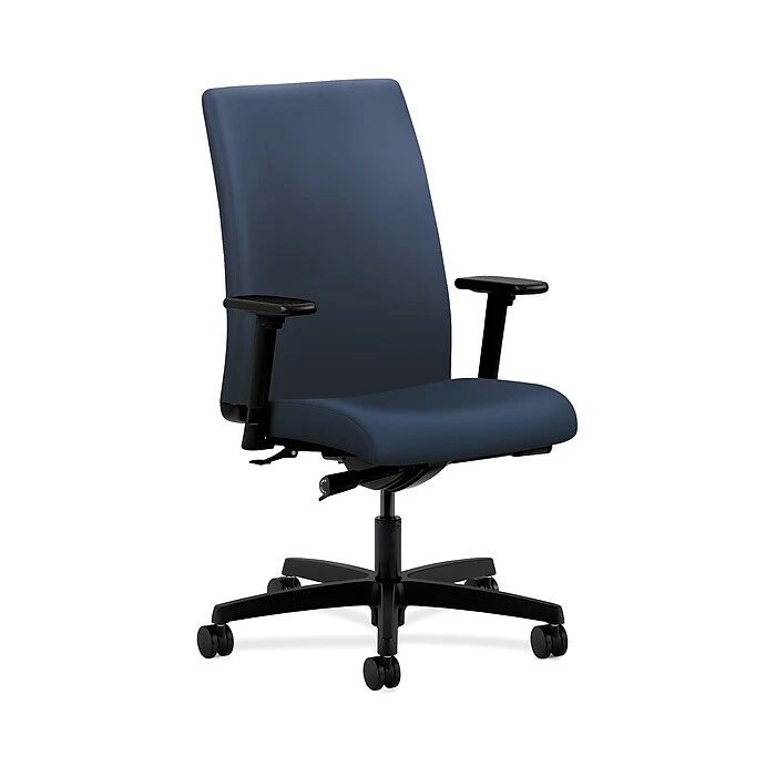 HON Ignition HONIW114UR96 Fabric Mid-Back Office/Computer Chair, Adjustable Arms, Ocean 2 HON Ignition HONIW114UR96 Fabric Mid-Back Office/Computer Chair, Adjustable Arms, Ocean