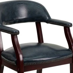 Flash Furniture Vinyl Mid Back Luxurious Conference Chair, Navy -Cheap The Flex Chair Store unnamed file 1744