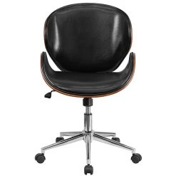 Flash Furniture SDSDM22405BK Mid-Back Walnut Wood Swivel Conference Chair, Black Leather 19 Flash Furniture SDSDM22405BK Mid-Back Walnut Wood Swivel Conference Chair, Black Leather -Cheap The Flex Chair Store unnamed file 1764