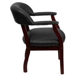 Flash Furniture Luxurious Vinyl Conference Chair, Black And Mahogany (BZ105BLK) -Cheap The Flex Chair Store unnamed file 1787