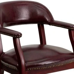 Flash Furniture Vinyl Mid Back Luxurious Conference Chair With Casters, Oxblood -Cheap The Flex Chair Store unnamed file 1813