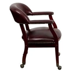 Flash Furniture Vinyl Mid Back Luxurious Conference Chair With Casters, Oxblood -Cheap The Flex Chair Store unnamed file 1814