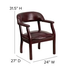 Flash Furniture Vinyl Conference Chair, Oxblood (BZ105OXBLD) -Cheap The Flex Chair Store unnamed file 1820