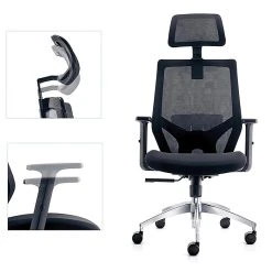 Urban Factory ERGO Ergonomic Adjustable Office Chair, Black (ESC01UF) -Cheap The Flex Chair Store unnamed file 1897