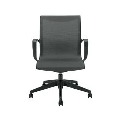 Global Solar Mesh Conference Chair, Gray/Black (8456STM)