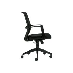 Offices To Go Mesh Back Luxhide Conference Chair, Black (OTG13026B) -Cheap The Flex Chair Store unnamed file 1934