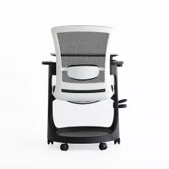 Eurotech SKTRN-WHBLK Eduskate Mesh Conference Chair, Fixed Arms, Black