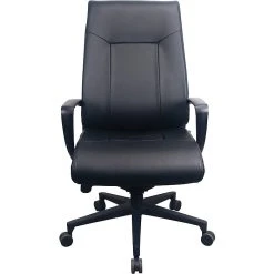 Tempur-Pedic Bonded Leather Executive Chair, Black (TP2500-BLKL)