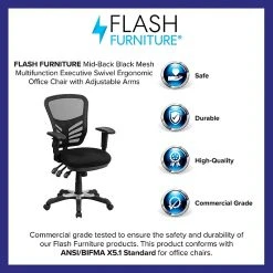 Flash Furniture Mesh Executive Chair, Black (HL-0001-GG) -Cheap The Flex Chair Store unnamed file 2019
