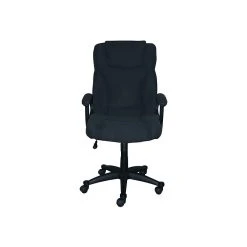 Serta Hannah II Fabric Executive Chair, Black (43672F)
