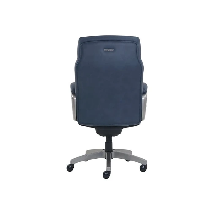 La-Z-Boy Leather Executive Chair, Blue (51447) 6 La-Z-Boy Leather Executive Chair, Blue (51447) - Image 4