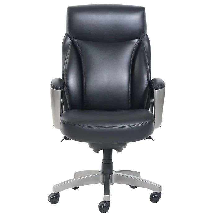 La-Z-Boy Leather Executive Chair, Blue (51447) 9 La-Z-Boy Leather Executive Chair, Blue (51447) - Image 7