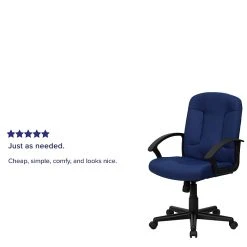 Flash Furniture Fabric Computer And Desk Chair, Navy Blue (GOST6NVYFAB) -Cheap The Flex Chair Store unnamed file 206
