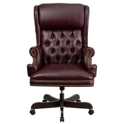 Flash Furniture Leathersoft Traditional Executive Chair, Burgundy (CIJ600BY) -Cheap The Flex Chair Store unnamed file 2063