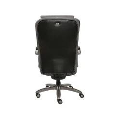 Serta Big & Tall Ergonomic Bonded Leather Swivel Executive Chair, Black/Silver (44951) -Cheap The Flex Chair Store unnamed file 2077