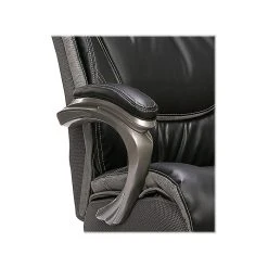 Serta Big & Tall Ergonomic Bonded Leather Swivel Executive Chair, Black/Silver (44951) -Cheap The Flex Chair Store unnamed file 2079