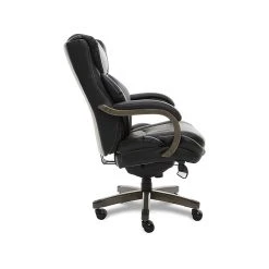 La-Z-Boy Harnett Ergonomic Faux Leather Swivel Executive Chair, Black (46253A) -Cheap The Flex Chair Store unnamed file 2084
