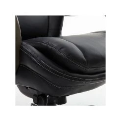 La-Z-Boy Harnett Ergonomic Faux Leather Swivel Executive Chair, Black (46253A) -Cheap The Flex Chair Store unnamed file 2089