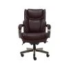 La-Z-Boy Harnett Ergonomic Faux Leather Swivel Executive Chair, Coffee (46253B) -Cheap The Flex Chair Store unnamed file 2159