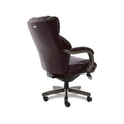 La-Z-Boy Harnett Ergonomic Faux Leather Swivel Executive Chair, Coffee (46253B) -Cheap The Flex Chair Store unnamed file 2162