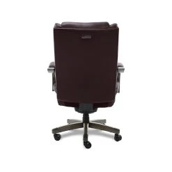 La-Z-Boy Harnett Ergonomic Faux Leather Swivel Executive Chair, Coffee (46253B) -Cheap The Flex Chair Store unnamed file 2163