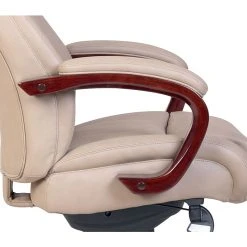 La-Z-Boy Miramar ComfortCore Traditions Executive Office Chair, Taupe (45835) -Cheap The Flex Chair Store unnamed file 2169