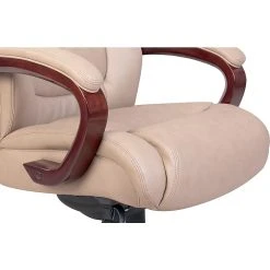 La-Z-Boy Miramar ComfortCore Traditions Executive Office Chair, Taupe (45835) -Cheap The Flex Chair Store unnamed file 2170