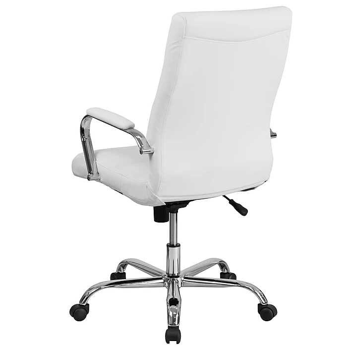 Flash Furniture Faux Leather Executive Chair, Gray And White (GO2286HWH) 10 Flash Furniture Faux Leather Executive Chair, Gray And White (GO2286HWH) - Image 8