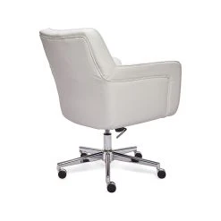 Serta Style Ashland Faux Leather Swivel Computer And Desk Chair, White (47140E) -Cheap The Flex Chair Store unnamed file 220