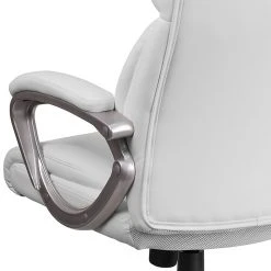 Flash Furniture Faux Leather Mid-Back Executive Office Chair, White (GO2236MWH) -Cheap The Flex Chair Store unnamed file 2206