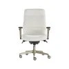 La-Z-Boy Baylor Ergonomic Faux Leather Swivel Executive Chair, White (CHR10085A) -Cheap The Flex Chair Store unnamed file 2217