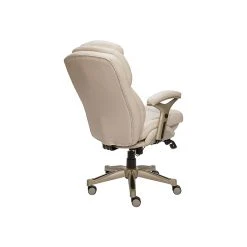 Serta Claremont Ergonomic Faux Leather Swivel Executive Chair With Back In Motion Technology, Ivory (44186C) -Cheap The Flex Chair Store unnamed file 2228