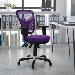 Flash Furniture Mesh Executive Chair, Purple (HL0001PUR) -Cheap The Flex Chair Store unnamed file 2251