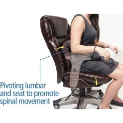 Serta Back In Motion Bonded Leather Executive Office Chair, Frye Chocolate (44187) -Cheap The Flex Chair Store unnamed file 2287