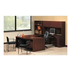 HON SofThread Leather High-Back Executive Chair, Center-Tilt, Fixed Arms, Black (BSXVL601SB11) -Cheap The Flex Chair Store unnamed file 2293