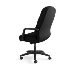 HON Pillow-Soft Executive High-Back Chair, Center-Tilt, Fixed Arms, Black Fabric -Cheap The Flex Chair Store unnamed file 2321