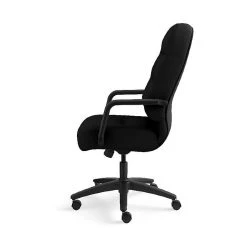 HON Pillow-Soft Executive High-Back Chair, Center-Tilt, Fixed Arms, Black Fabric -Cheap The Flex Chair Store unnamed file 2322