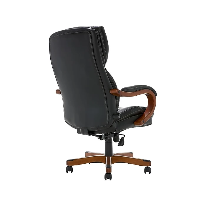 Serta Conway Big & Tall Ergonomic Bonded Leather Swivel Executive Chair, Black/Brown (CHR100007) 5 Serta Conway Big & Tall Ergonomic Bonded Leather Swivel Executive Chair, Black/Brown (CHR100007) - Image 3